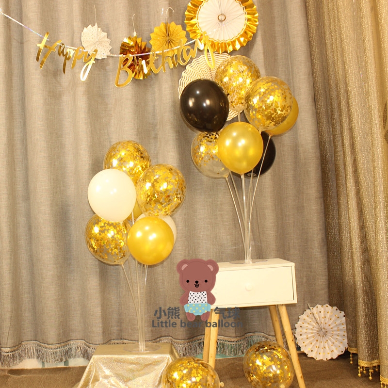 Wedding Banquet Layout Balloon Table Floating Bracket Dining