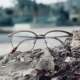 Kính gọng kính nữ phiên bản Hàn Quốc của kính lớn retro hộp tròn mặt phẳng gương trang trí kính thời trang có thể trang bị kính cận thị nam
