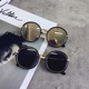 2017 phiên bản tiếng Hàn mới của kính râm tròn lớn mắt kính gucci Kính râm