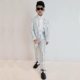 Người dẫn chương trình độc tấu trang phục sequin catwalk phù hợp với lễ phục Ngày trẻ em cậu bé chơi piano - Váy trẻ em