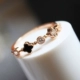 Nhẫn nữ đơn giản may mắn rhinestone cá tính hoang dã Hàn Quốc thời trang Hàn Quốc phóng đại Nhẫn
