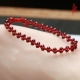 Sự ra đời của năm 1 cửa hàng Tự nhiên pha lê garnet vòng chân đỏ dây thừng chân ác chuyển Vòng chân