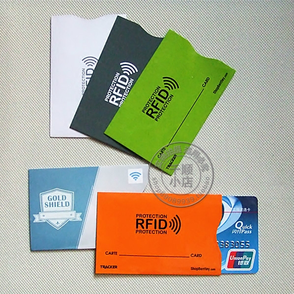 Anti-magnetic passport cover aluminium foil tinfoil tin paper shielding sleeve anti-theft anti-scraping and anti-scanning scanning identity card cover financial cutting sleeve