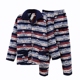 Bộ đồ ngủ ba lớp dành cho nam mùa đông dày flannel pyjama bộ thu đông nam  Nam giới