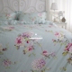 Nordic Floral Qin Tian xếp hạng Hàn Quốc vườn công chúa giường bông ba mảnh gia đình bốn /1.2 AFT3793 - Bộ đồ giường bốn mảnh bộ ga giường Bộ đồ giường bốn mảnh