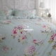 Nordic Floral Qin Tian xếp hạng Hàn Quốc vườn công chúa giường bông ba mảnh gia đình bốn /1.2 AFT3793 - Bộ đồ giường bốn mảnh
