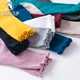 Phiên bản Hàn Quốc của mùa xuân và mùa thu trẻ em mới vớ vớ cotton cô gái vớ cotton trong đống vớ trong vớ công chúa lớn tất đùi cho bé gái Vớ