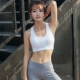 Lại dây kéo cố định miếng đệm ngực cường độ cao chống sốc áo ngực thể thao yoga chạy thể dục vest đồ lót nữ bra