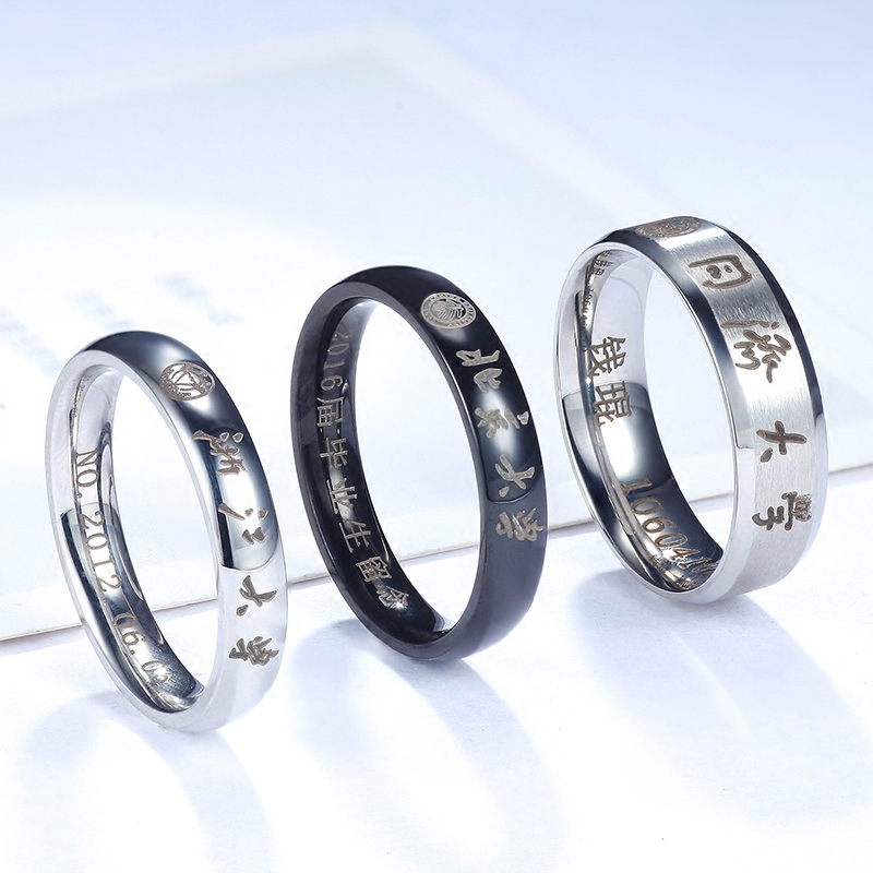 Bague homme en Acier au titane - Ref 3089636 Image 3