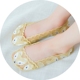 Trẻ em vớ bé gái mỏng 1-3-5-7-9 tuổi Công chúa ren ren vớ cotton bé nông miệng vớ thuyền vớ xinh cho bé gái Vớ