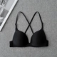 Sexy qua lại vẻ đẹp đằng sau khóa áo ngực ống mỏng phần ngực nhỏ không có vòng thép chạm đáy đồ lót nữ sinh trung học áo bra giá tốt Ống