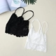 Mùa hè sling ống top trắng đoạn ngắn bên trong vẻ đẹp nữ trở lại quấn ngực đồ lót chống ánh sáng cơ sở sinh viên vest