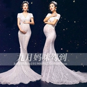 152 Tháng Chín Mẹ lái xe cho phụ nữ mang thai cho thuê quần áo cho thuê studio ảnh Mẹ chụp ảnh quần áo