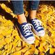 Nhỏ màu vàng đào Harajuku Hàn Quốc ulzzang cổng gió Wannian cổ điển đơn giản thấp nam và nữ sinh viên giày vải bình thường giày thể thao sneaker Plimsolls