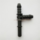Khớp tee 7.89-ID6 Đường nhiên liệu ô tô Khớp nối nhanh T-type tee - Sửa đổi ô tô chổi rửa xe 360 độ Sửa đổi ô tô