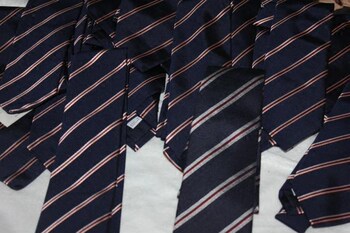 Kingsman the Golden Circle +Drake's 8.5cm Stripesd Silk Tie in Stock