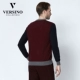 Áo len nam Versino vinsino 17 mùa thu và mùa đông mới áo len sọc màu cashmere cổ tròn - Áo len Cashmere áo sơ mi nam gucci Áo len Cashmere