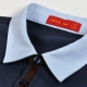Áo sơ mi nam dài tay mùa thu nam sửa chữa áo thun cotton cơ thể nam khâu áo sơ mi polo