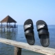NIKE BENASSI ULTRA giày của phụ nữ dây đeo giày bãi biển bình thường ninja dép thể thao 819717-010
