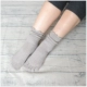 Mùa thu và mùa đông Nhật Bản vớ năm ngón tay nữ cotton khử mùi kháng khuẩn phụ nữ mang thai miệng lỏng ống đen sợi tre vớ vớ