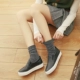 Tất vàng và bạc dây vớ bạc hành tây thời trang show thời trang cổ điển vớ cotton lấp lánh vớ ống mùa xuân và mùa thu xu