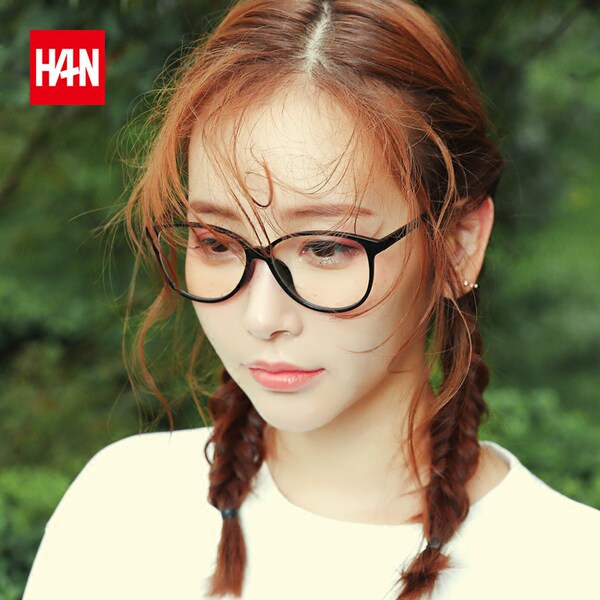 HAN 汉代 HD3102 复古眼镜架 聚划算+优惠券折后￥49包邮（￥79-30） 多色可选 送1.56非球面防蓝光镜片