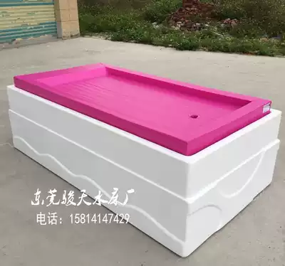 Hotel clubhouse acrylic hydrotherapy bed massage bed water grinder sauna bubble bed