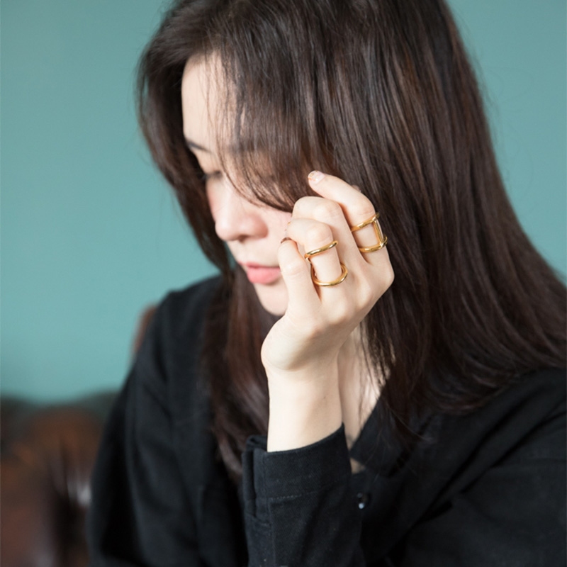 Bague Femme OTHER   en Acier au titane - Ref 3087073 Image 3