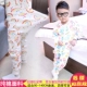 Bộ đồ liền thân cho bé trai mùa thu và mùa đông tay dài cotton dày phục vụ nhà bé cộng với kích thước cộng với đồ ngủ trẻ em nhung đồ bơi cho bé gái Áo liền quần