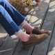 Vớ cotton nữ bằng sợi tre mềm mại vớ cotton mùa thu và mùa đông vớ đơn giản chất lượng cao vớ thoải mái quần tất mỏng mùa hè Vớ sợi tre