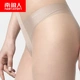 Người Nam Cực T 裆 vớ quần lót chống móc lụa màu đen mùa hè vớ siêu mỏng vớ vô hình gầy chân vớ lụa