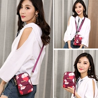 2018 làn sóng mới mùa hè túi điện thoại di động nữ túi Messenger mini bag vertical tay cầm hoang dã Hàn Quốc phiên bản của nhỏ tươi túi đeo chéo