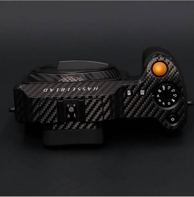 Hasselblad X1D-50C thân máy ảnh bảo vệ toàn diện bao gồm miếng dán bằng sợi carbon da 3M phim Đông đến kho vũ khí - Phụ kiện máy ảnh kỹ thuật số