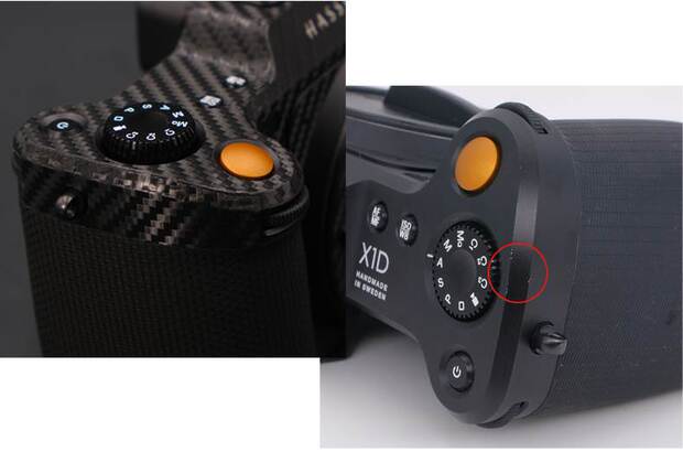 Hasselblad X1D-50C thân máy ảnh bảo vệ toàn diện bao gồm miếng dán bằng sợi carbon da 3M phim Đông đến kho vũ khí - Phụ kiện máy ảnh kỹ thuật số balo máy ảnh benro