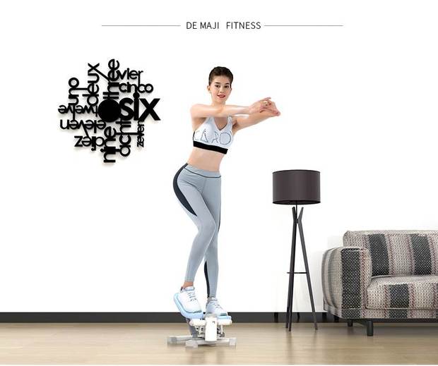 Miễn phí lắp đặt máy câm bước đôi swing đa chức năng máy chân thiết bị thể dục đôi bước swing - Stepper / thiết bị tập thể dục vừa và nhỏ mua tạ đơn