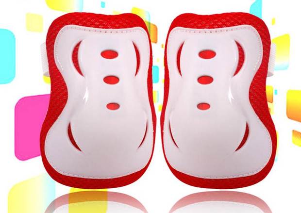 Puwei đặc biệt POVIT thiết bị bảo vệ trượt băng trẻ em đầy đủ bộ giày trượt băng cân bằng xe đạp đầu gối miếng đệm khuỷu tay - Trượt băng / Trượt / Thể thao mạo hiểm ván trượt cân bằng