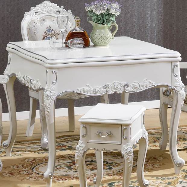 Máy Ejong Mahjong Bàn tự động sử dụng kép điện rắn gỗ mạt bàn trắng hộ gia đình câm bốn máy - Các lớp học Mạt chược / Cờ vua / giáo dục chip chơi poker