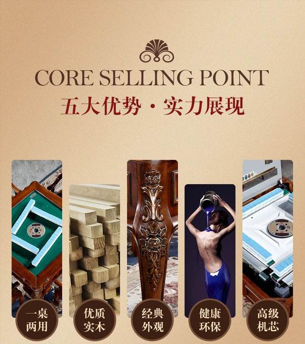 Langtuo Mahjong máy tự động bàn kép sử dụng gỗ rắn tàu lượn siêu tốc Châu Âu câm nhà biệt thự máy lanh - Các lớp học Mạt chược / Cờ vua / giáo dục bộ cờ vua thi đấu