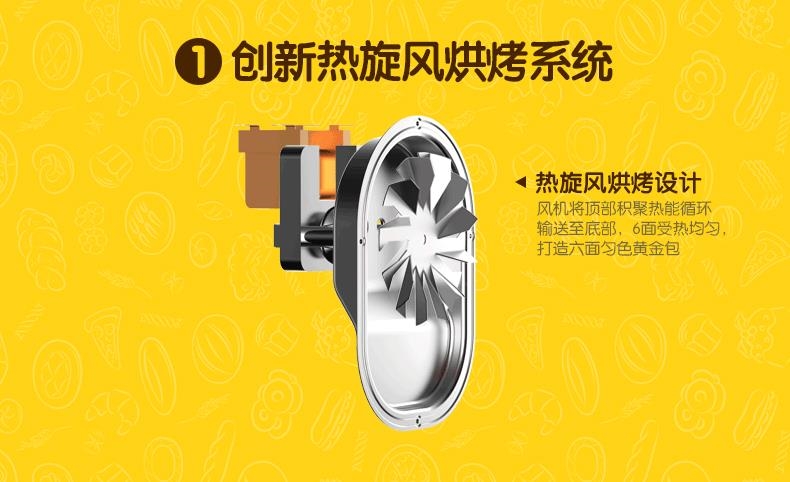 2019 mới đa chức năng gia đình máy bánh mì tự động inox trái cây nhồi bánh mì - Máy bánh mì giá lò nướng bánh mì xoay 6 khay