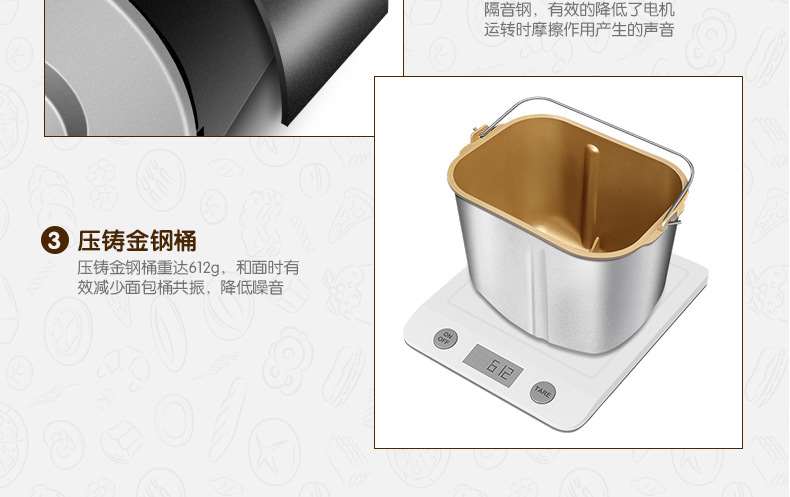 2019 mới đa chức năng gia đình máy bánh mì tự động inox trái cây nhồi bánh mì - Máy bánh mì giá lò nướng bánh mì xoay 6 khay