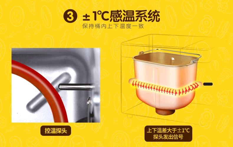 2019 mới đa chức năng gia đình máy bánh mì tự động inox trái cây nhồi bánh mì - Máy bánh mì