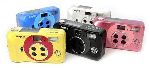 Retro LOMO máy ảnh aryca năng động bốn lưới bốn mắt nhiều chế độ bốn lưới với đèn nhấp nháy quà tặng sáng tạo