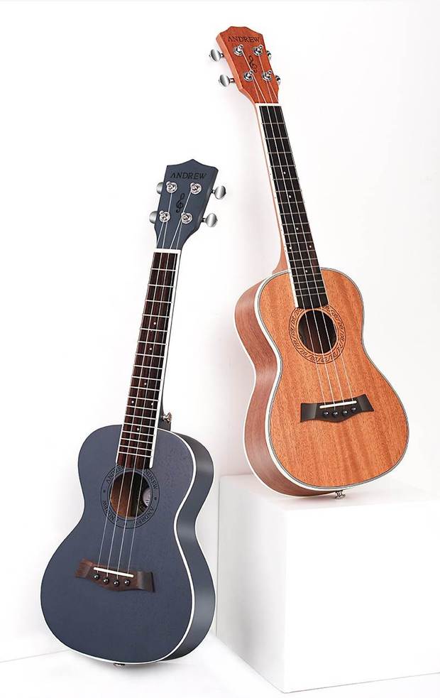 Andrew ANDREW ukulele 23 inch uklele 26 inch guitar nhỏ cho người mới bắt đầu chơi nhạc cụ ukulele - Nhạc cụ phương Tây trống điện tử yamaha