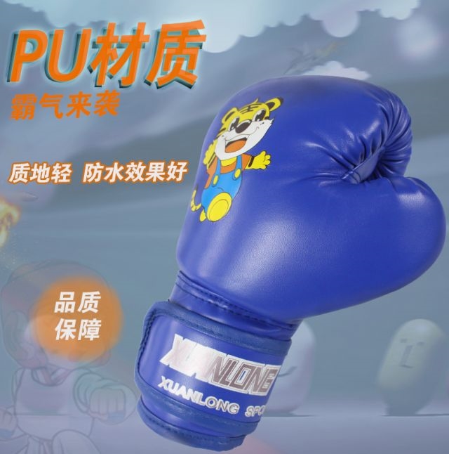 Găng tay đấm bốc trẻ em Spin Dragon Boxing Sanda Muay Thai Boxing Taekwondo Võ thuật Găng tay găng tay boxing twins