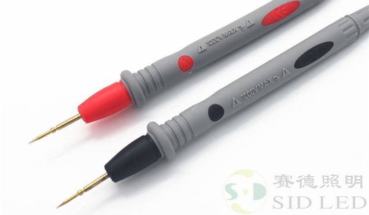 Fine tip CE chứng nhận ban đầu vạn năng đặc biệt tip mạ vàng dụng cụ phổ 20A 1000V đồng hồ điều chỉnh áp suất khí