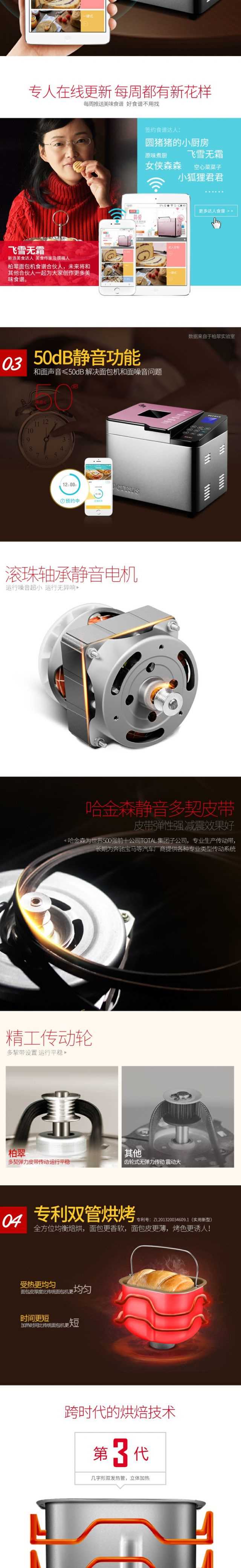 Máy làm bánh mì thông minh đám mây tự động và đa chức năng ống đôi câm bạc - Máy bánh mì máy nướng bánh mì lock&lock