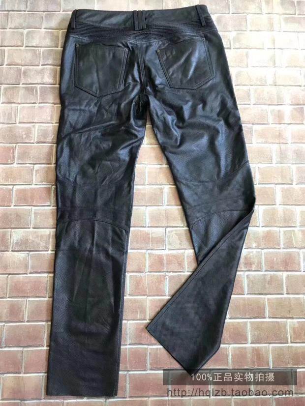 Bay điểm bắn thật Harley Ấn Độ lưới thoáng khí chống rơi đồ bảo vệ quần da xe máy cưỡi da quần - Quần da quần short nam