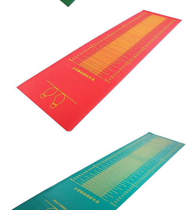 Stand-up long jump mat set long jump test test đặc biệt set long jump mat vật lý thử nghiệm thiết bị - Thiết bị thể thao điền kinh