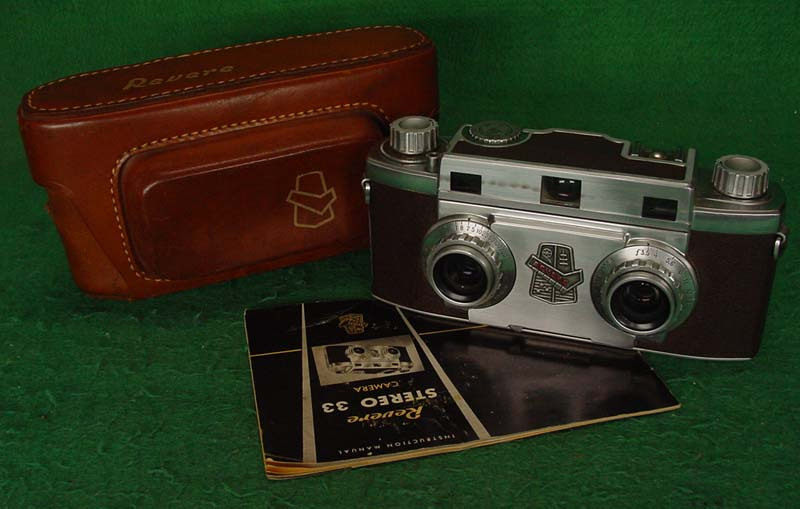 Revere 33 Stereoscopic Machine (Brown Leather Edition)