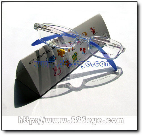 525eye City Prince CITYPRINCE children's ultra-light safety memory plastic myopia glasses frame